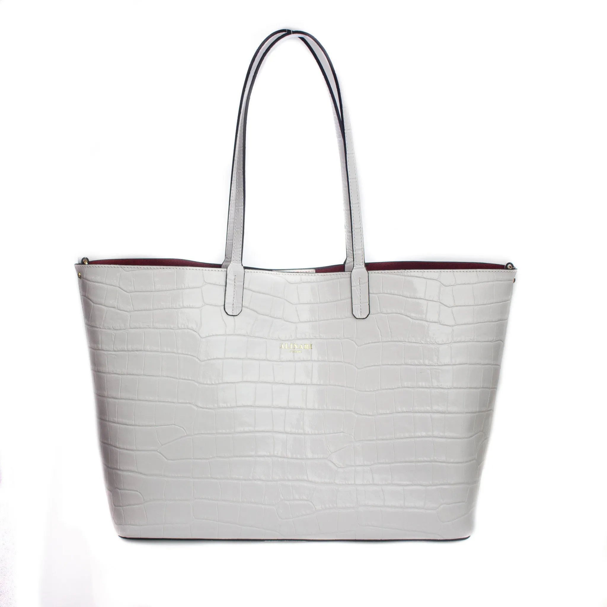 Alinari Firenze Maxima Tote Crocco Bag