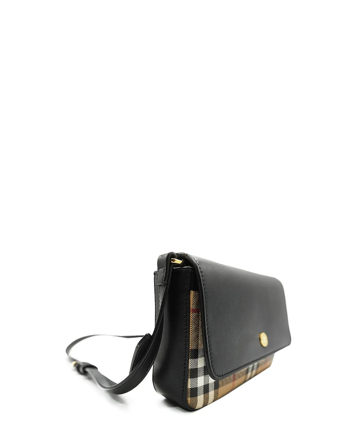 Archive Check Hampshire Crossbody Bag Black, Multicolor