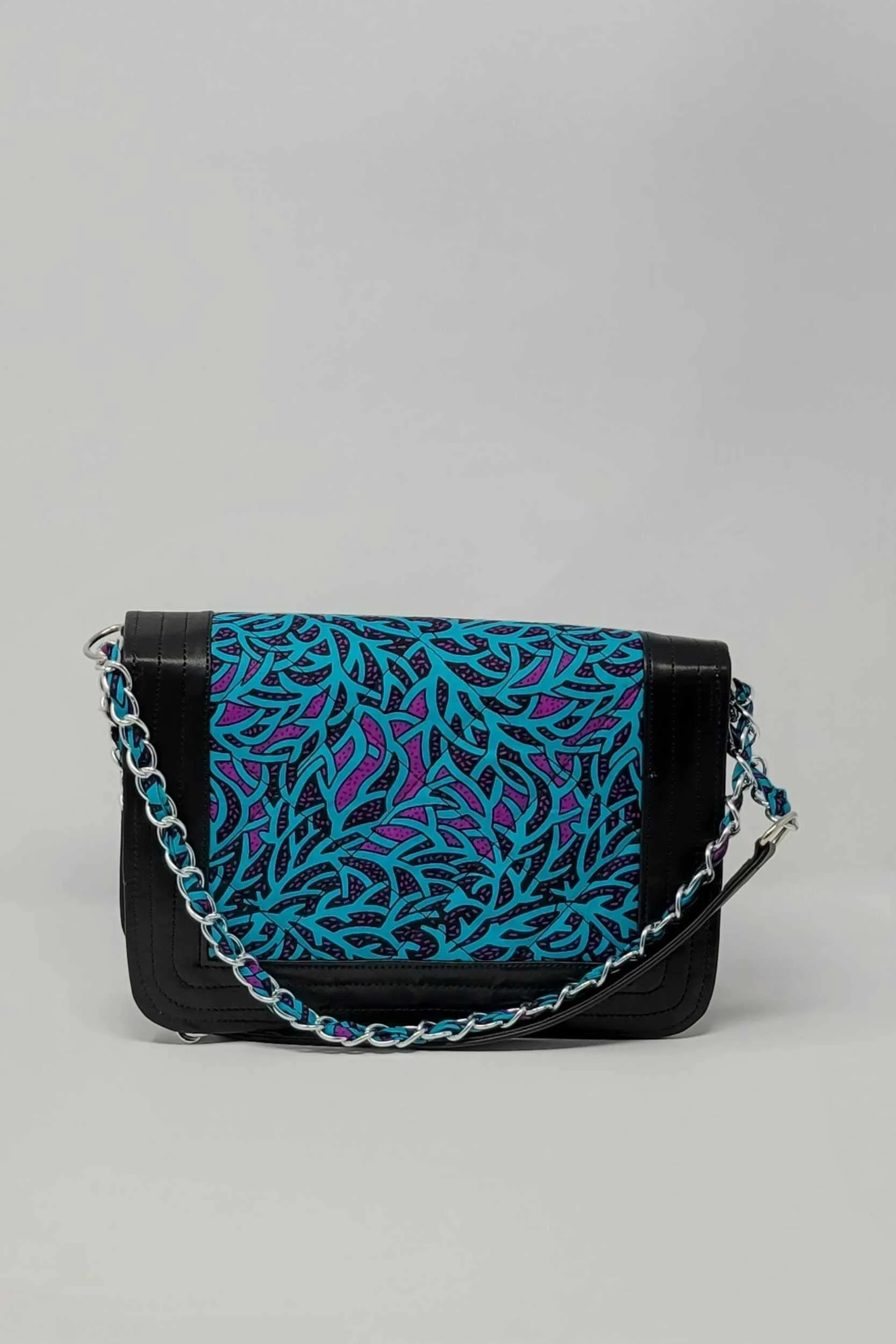 AURELLE African Print Midsize Bag