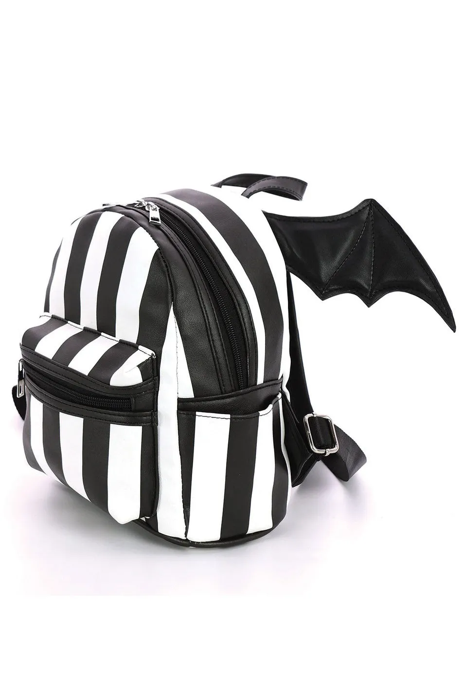 Bat Wing Striped Mini Backpack