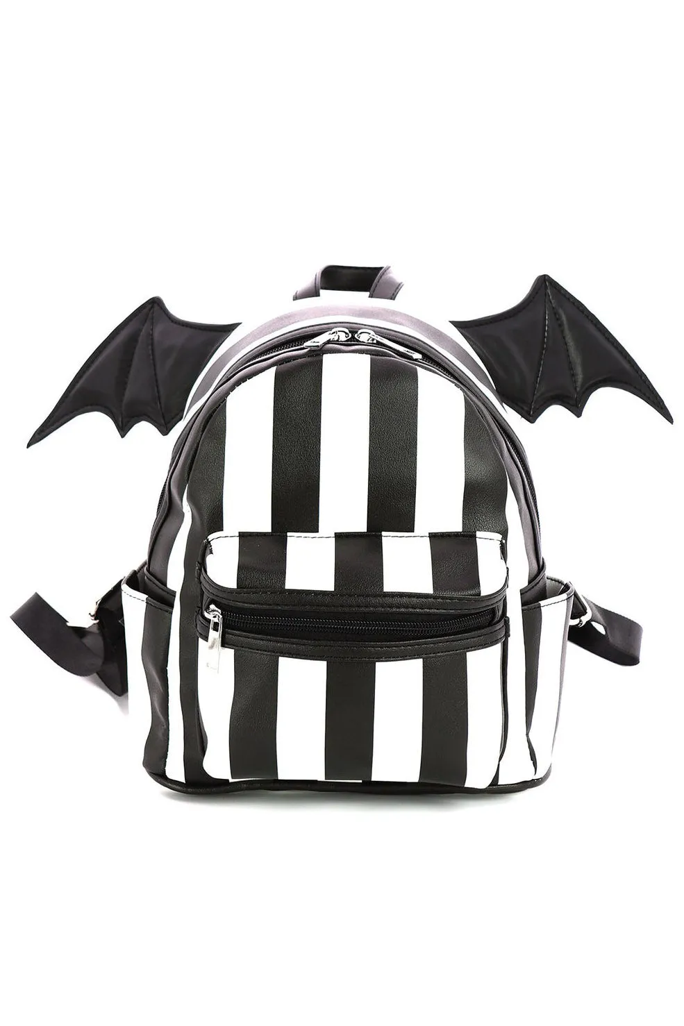 Bat Wing Striped Mini Backpack