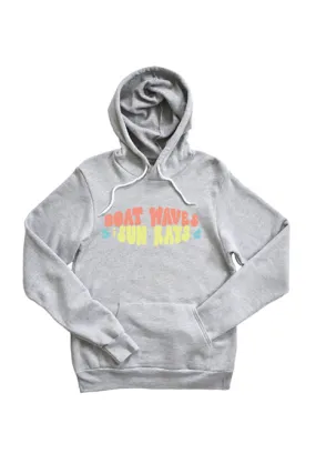 Boat Waves Sun Rays Hoodie 4251