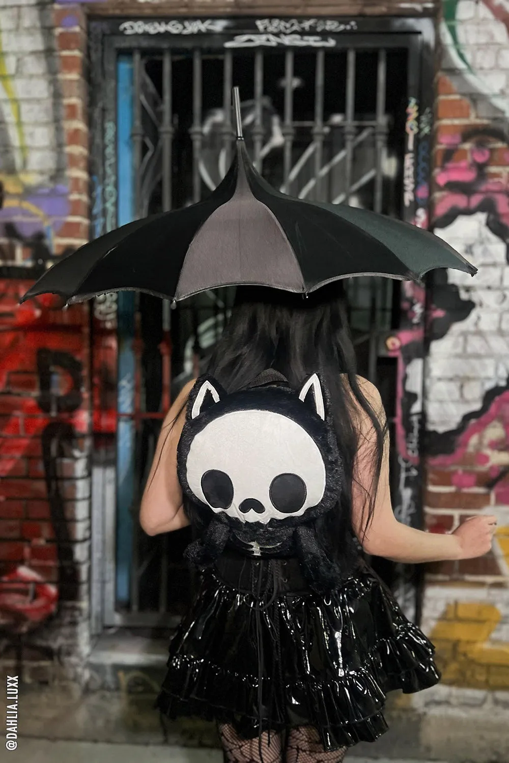 Bony Bat Plush Backpack