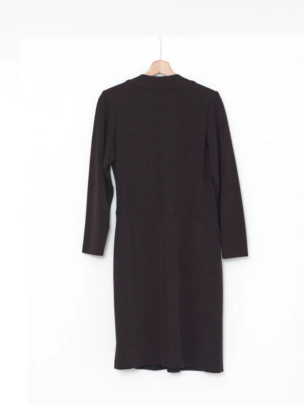 Brown Saint Laurent Rive Gauche Dress