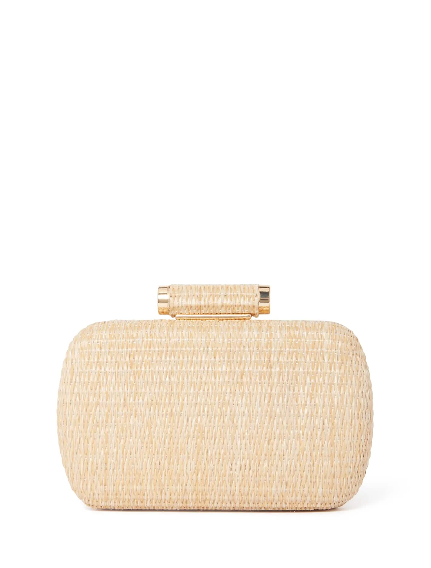 Brynn Weave Hardcase Clutch