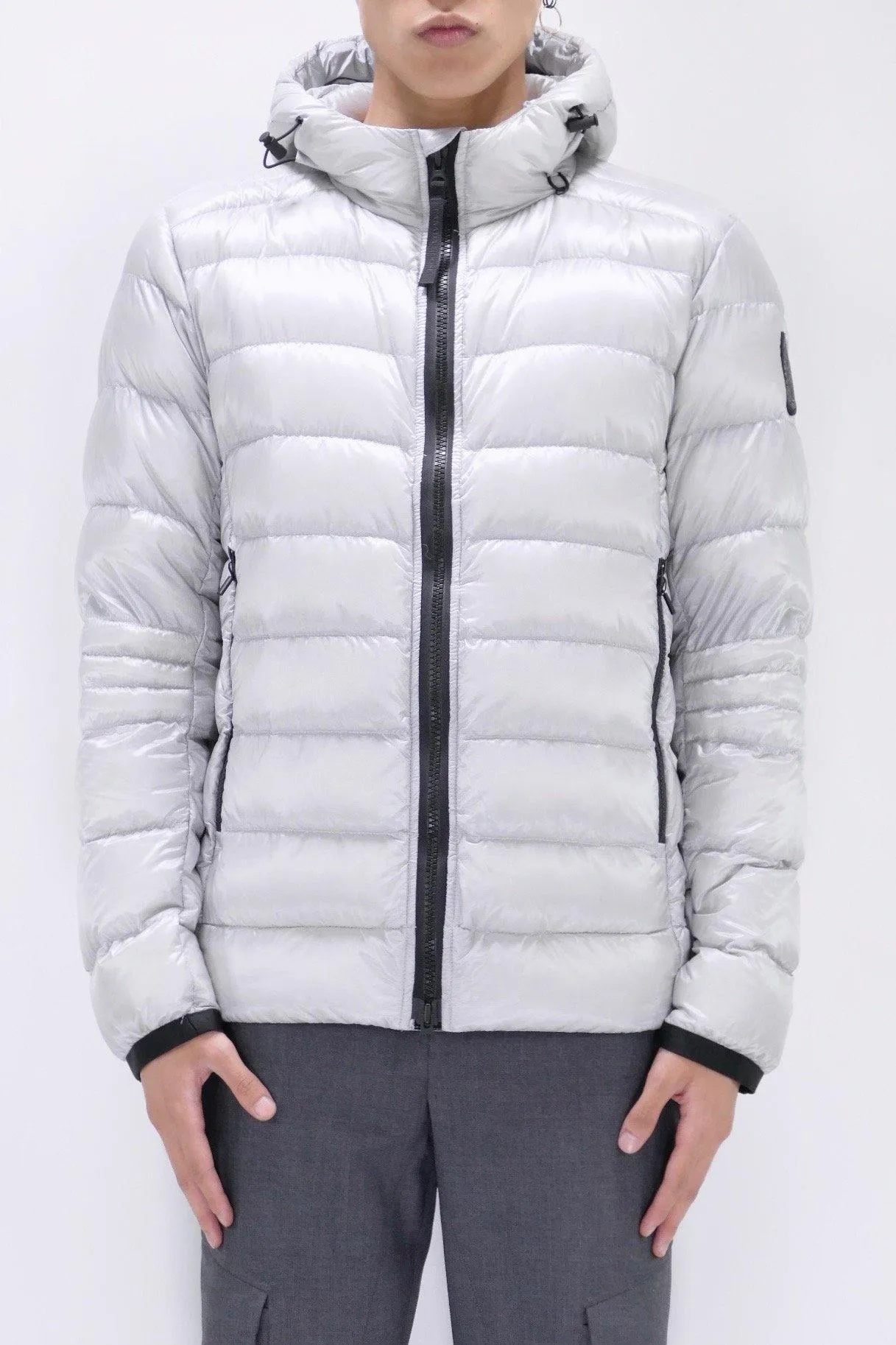 Canada Goose Mens Lite Hoody Crofton Black Label - Silverbirch