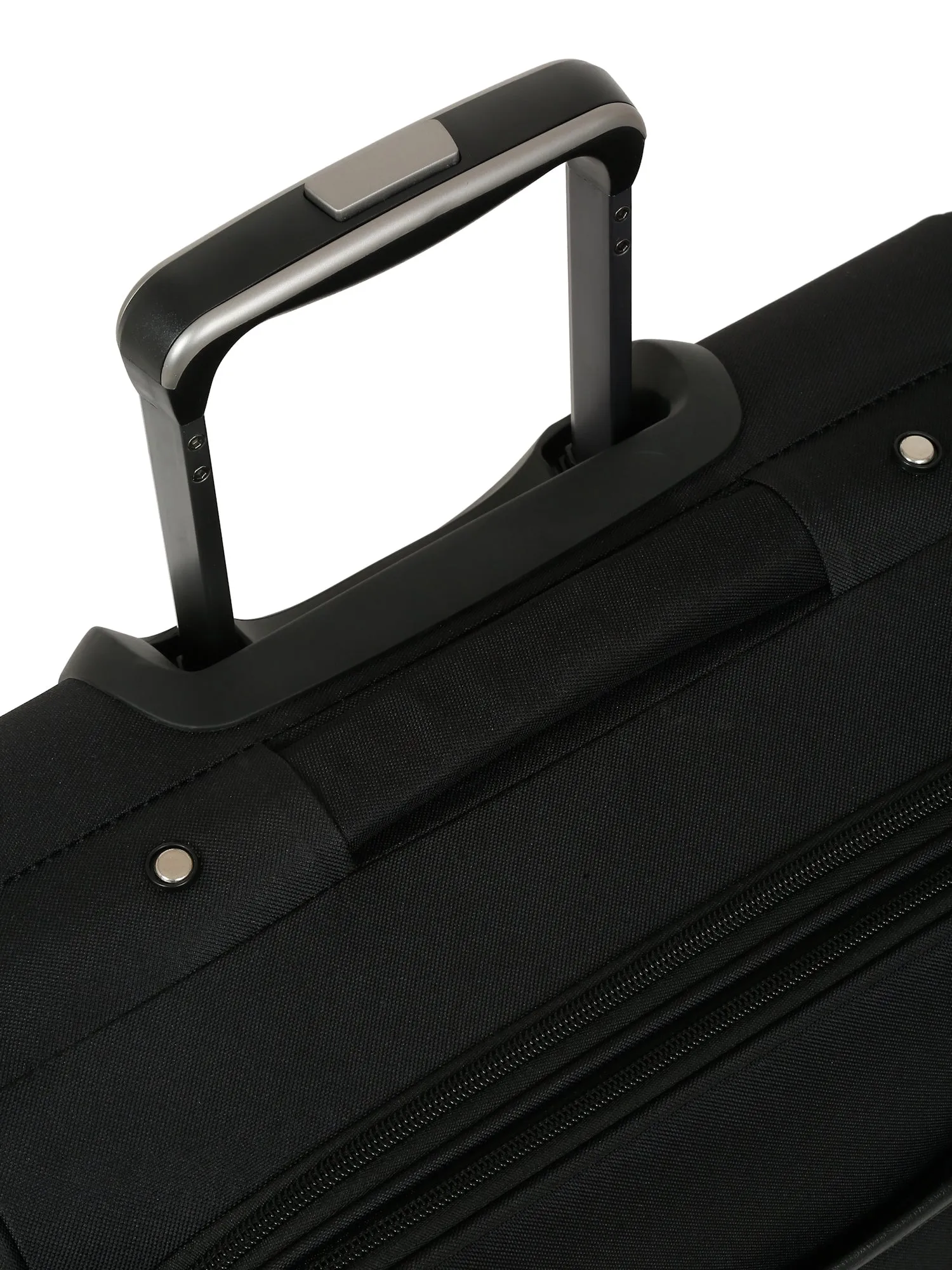 Cantabil Black Soft Body Overnighter Trolley Bag