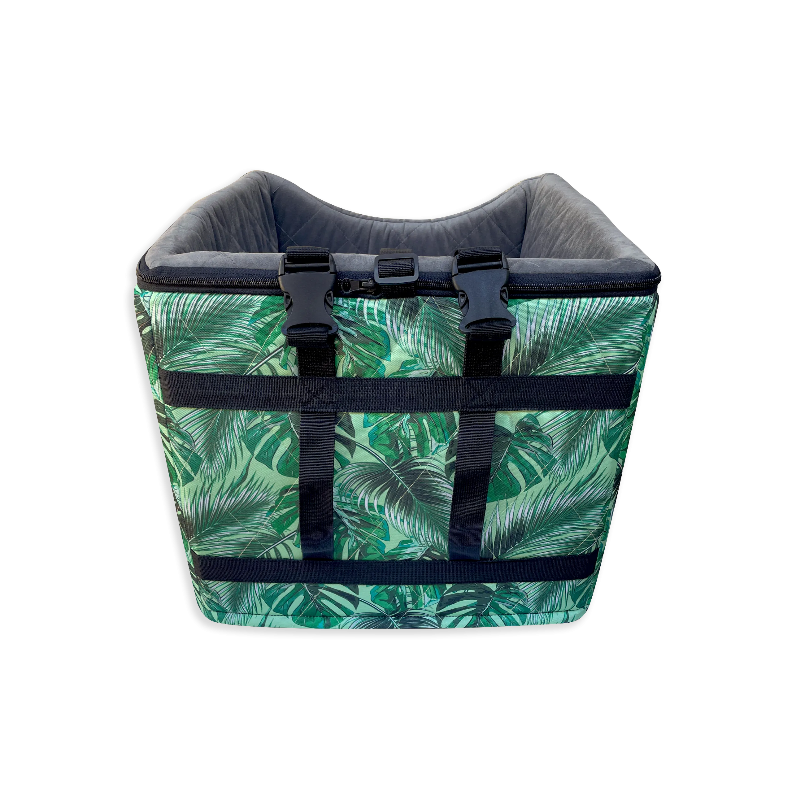 Car Pet Booster Seats SINGLE Size  - Tropical Leaves