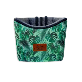 Car Pet Booster Seats SINGLE Size  - Tropical Leaves