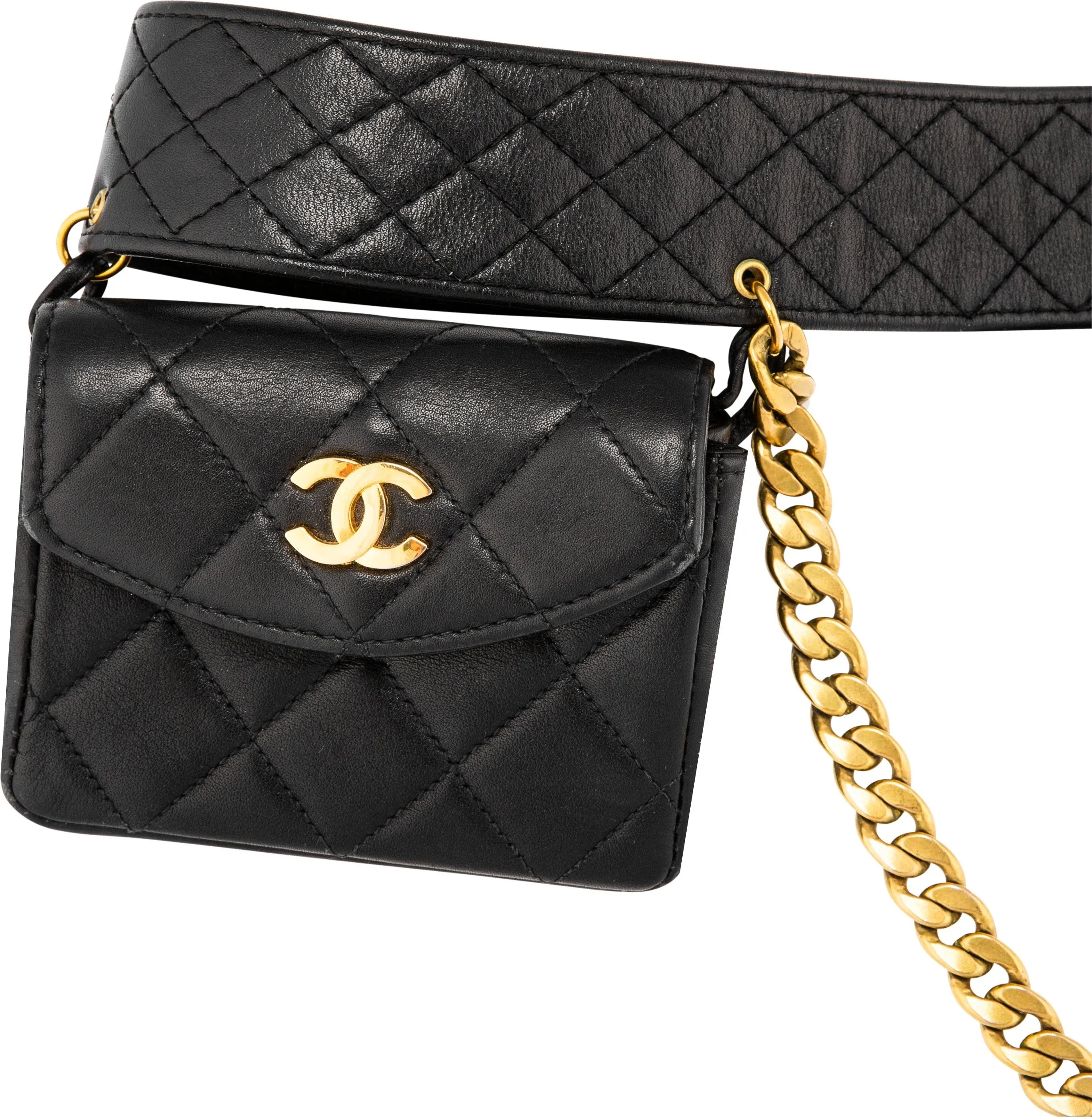 Chanel Fall 1994 Runway Belt Chain Bag