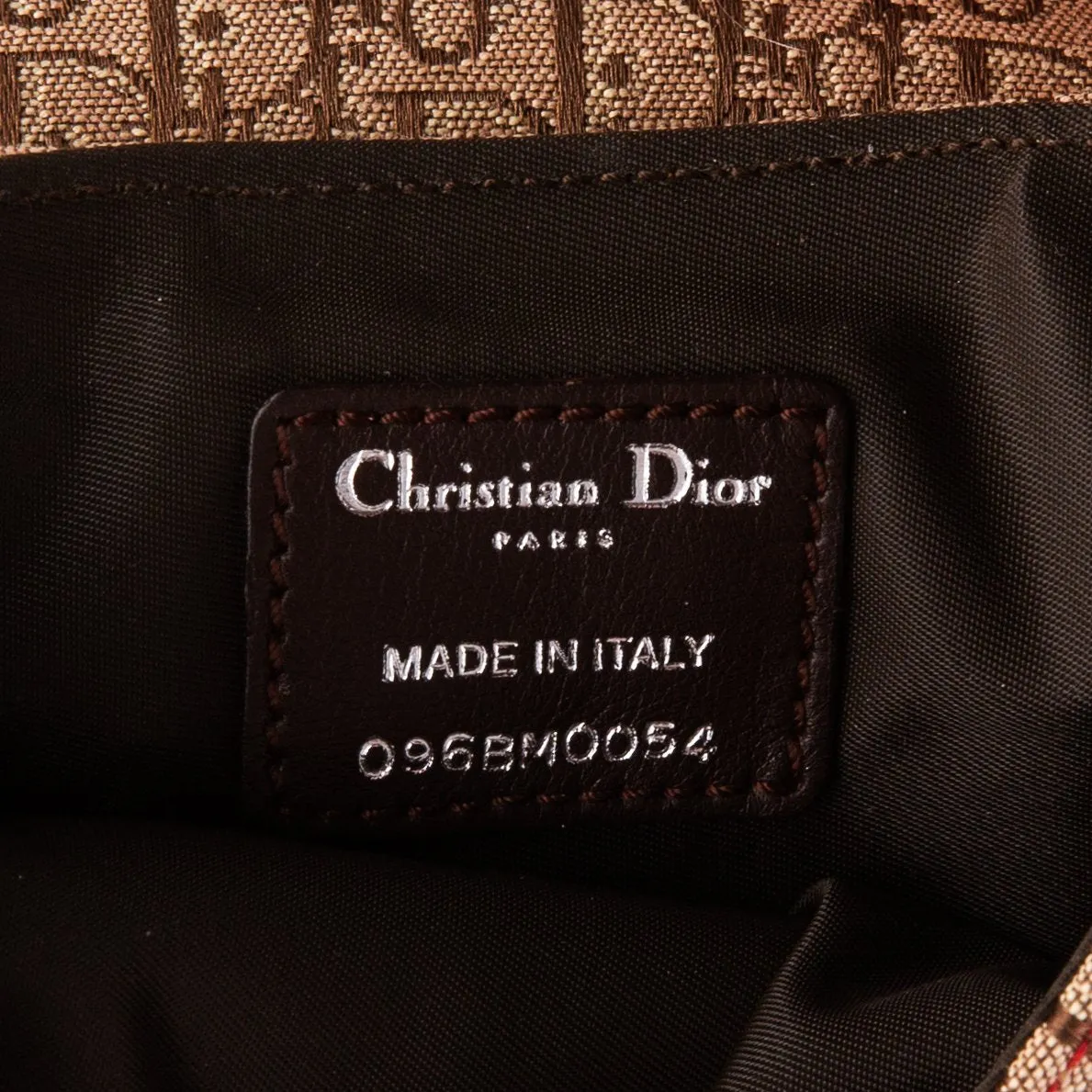 Christian Dior Rasta Saddle Belt Bag