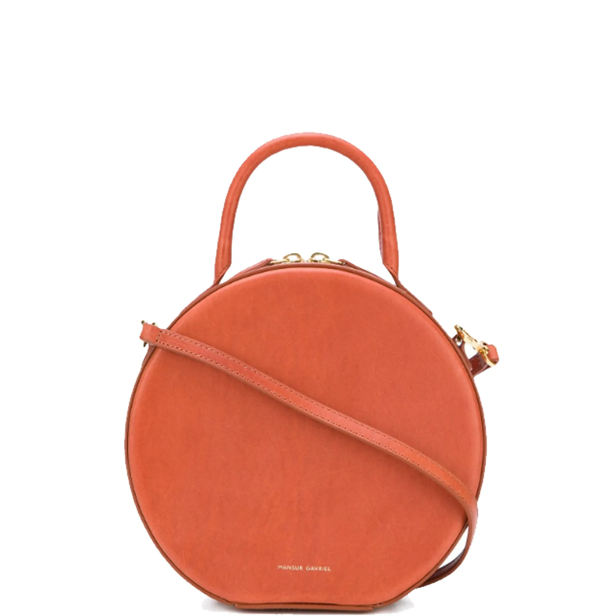 Circle Crossbody Vegetable Tanned, Brandy