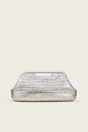 Cult Gaia - Aurora Large Clutch - Silver