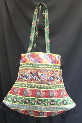 Embroidered Tote Bag- Medium