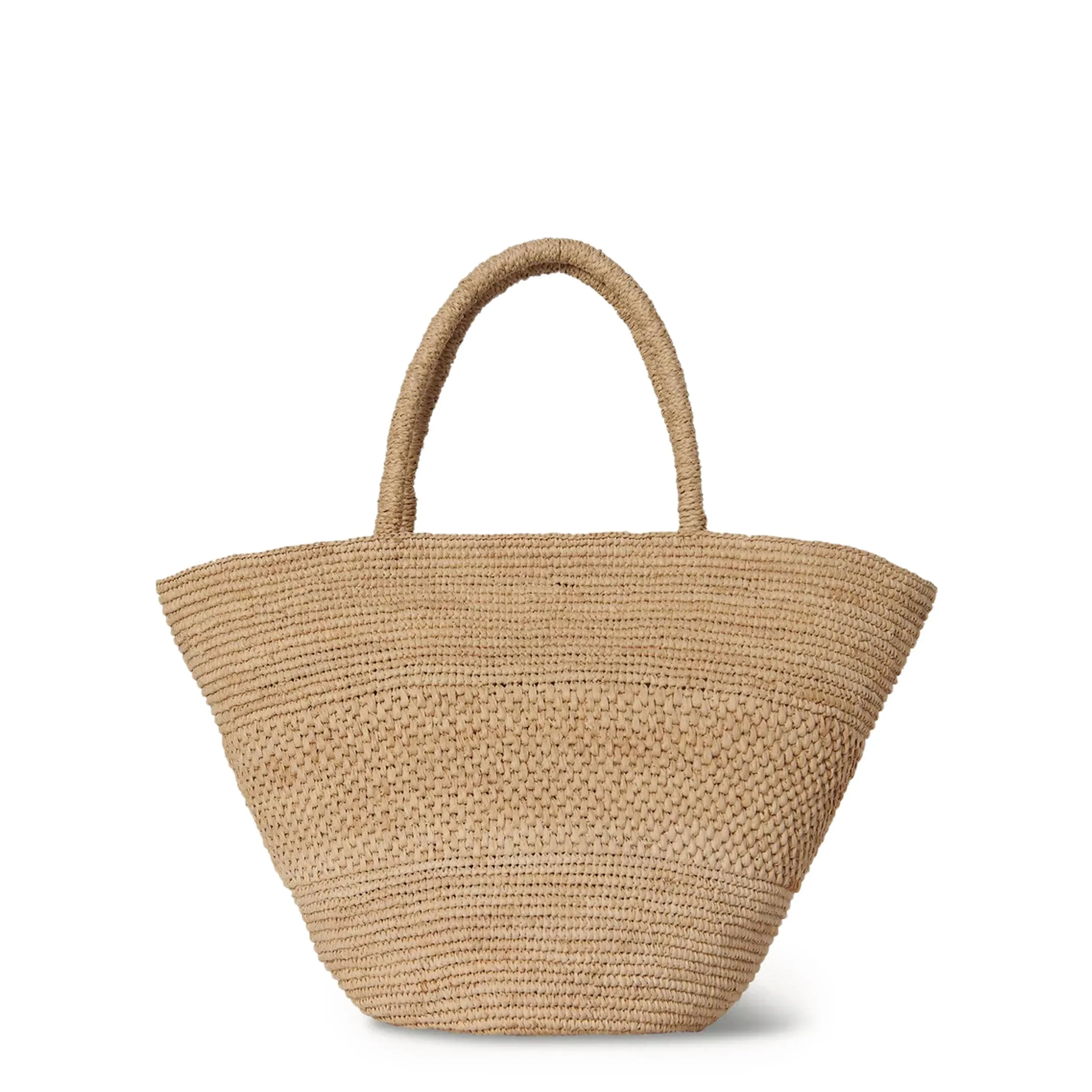 Emilie Raffia Basket, Natural