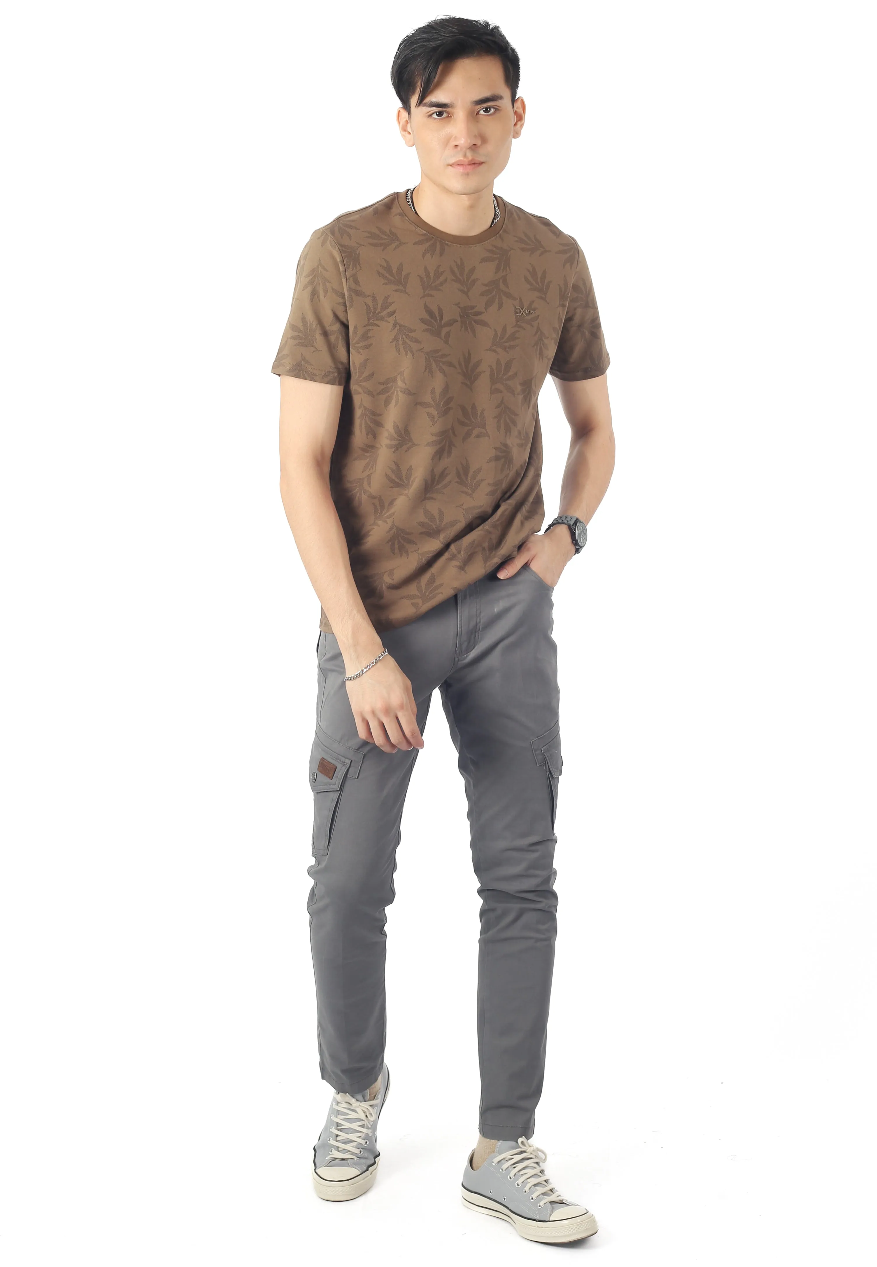 EXHAUST CARGO LONG PANTS [SLIM FIT] 1732