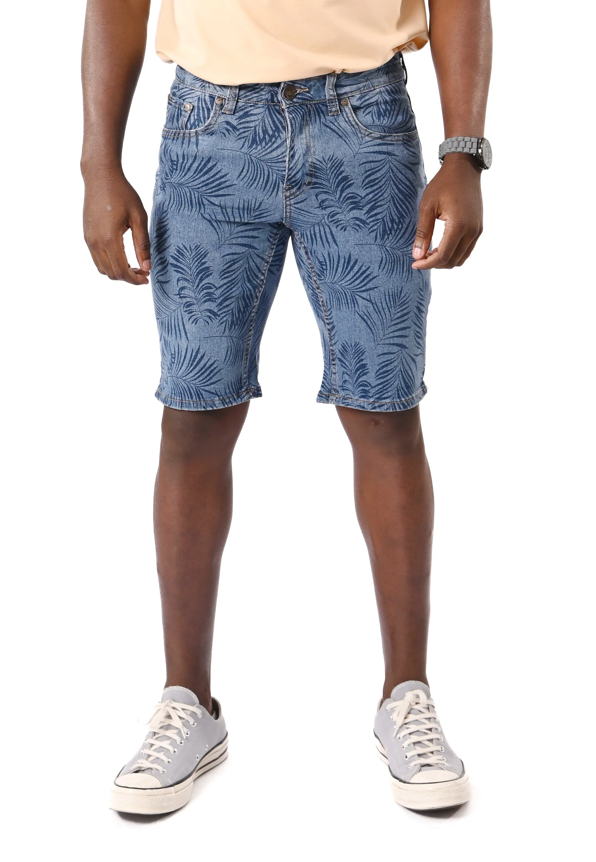 EXHAUST JEANS SHORT PANTS [SLIM FIT] 1556