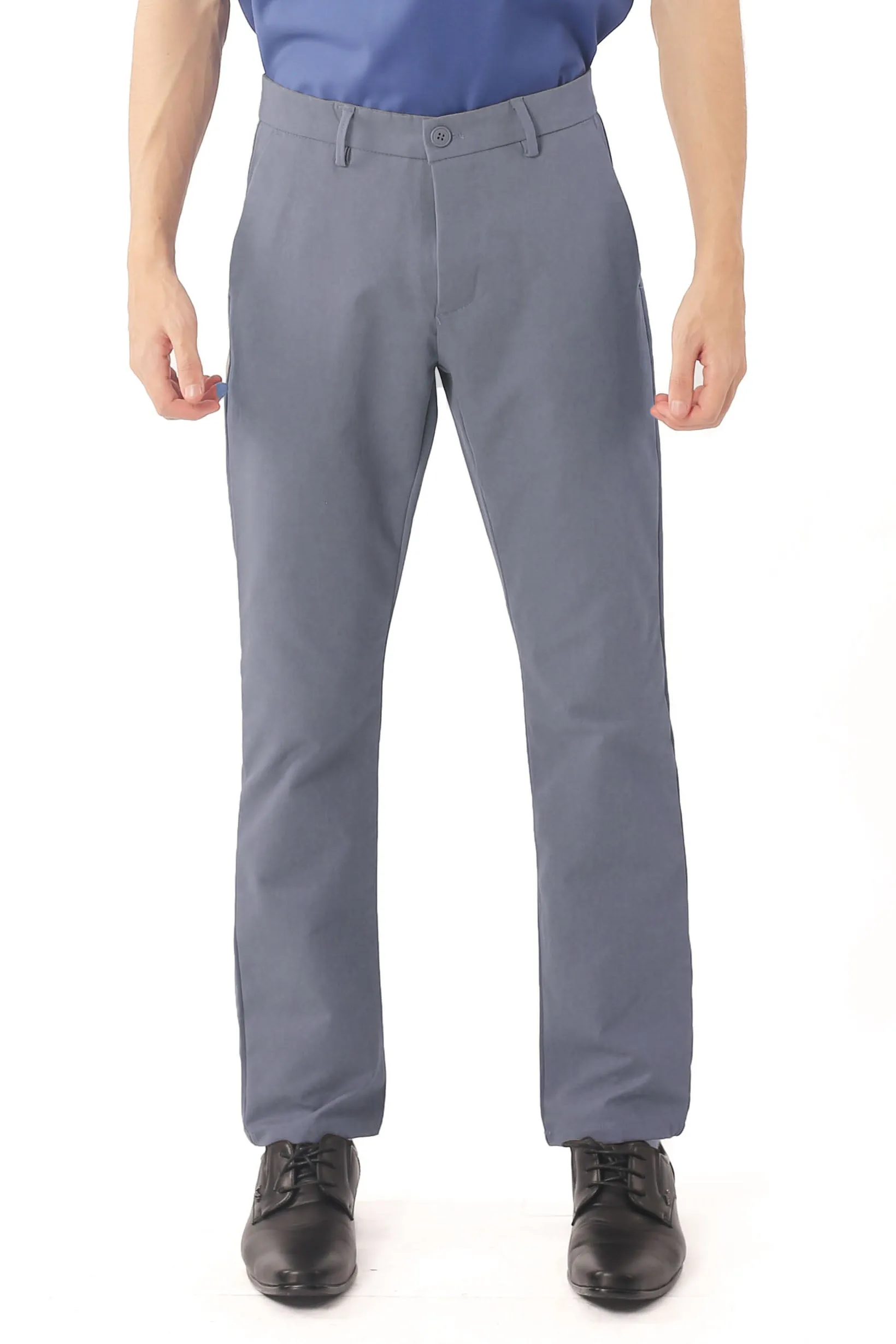 EXHAUST MEN'S SLACK LONG PANTS [SLIM FIT] 1642