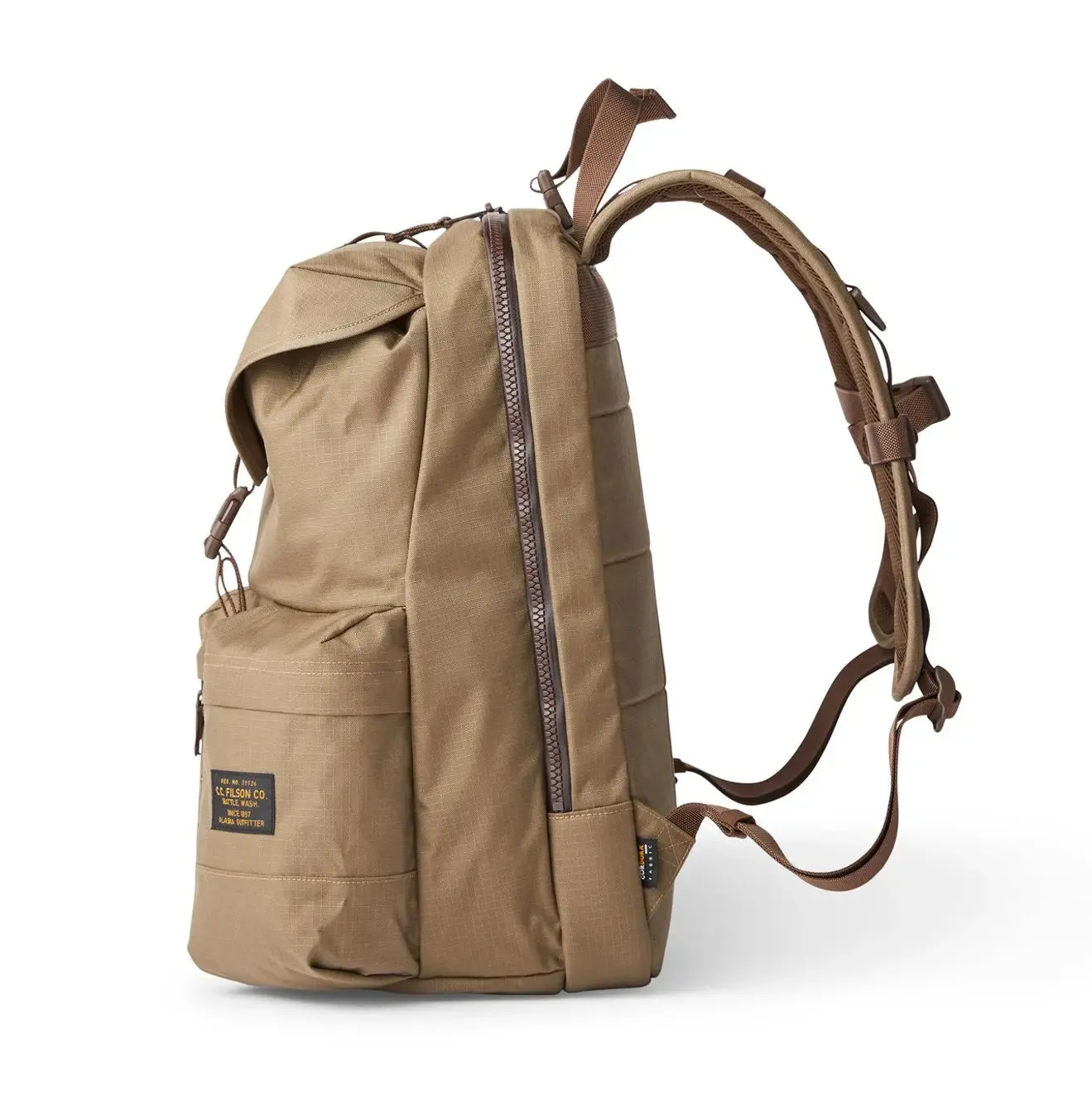 Filson Ripstop Nylon Backpack Field Tan