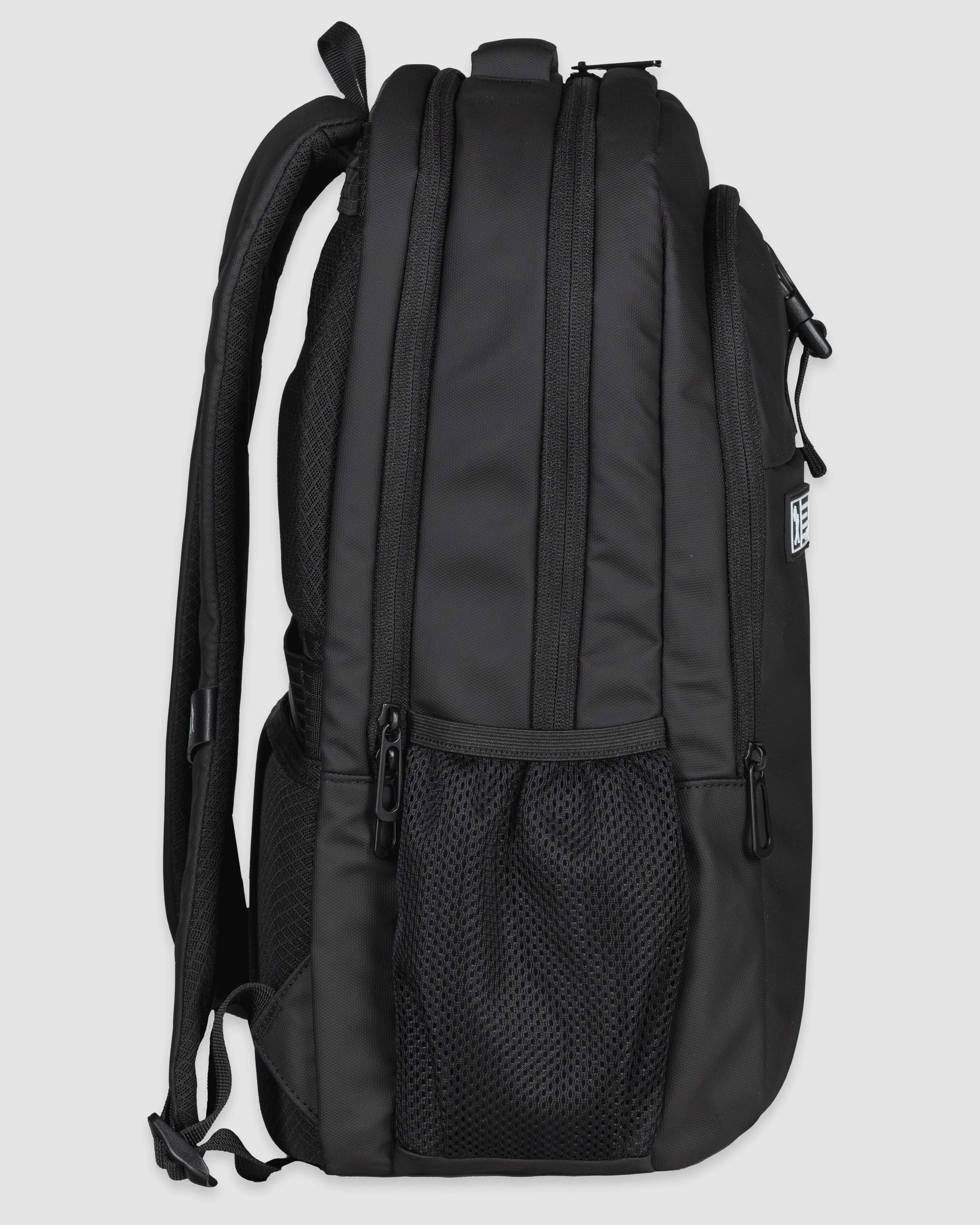 Flag Man No Fear Backpack - Shimmer Black