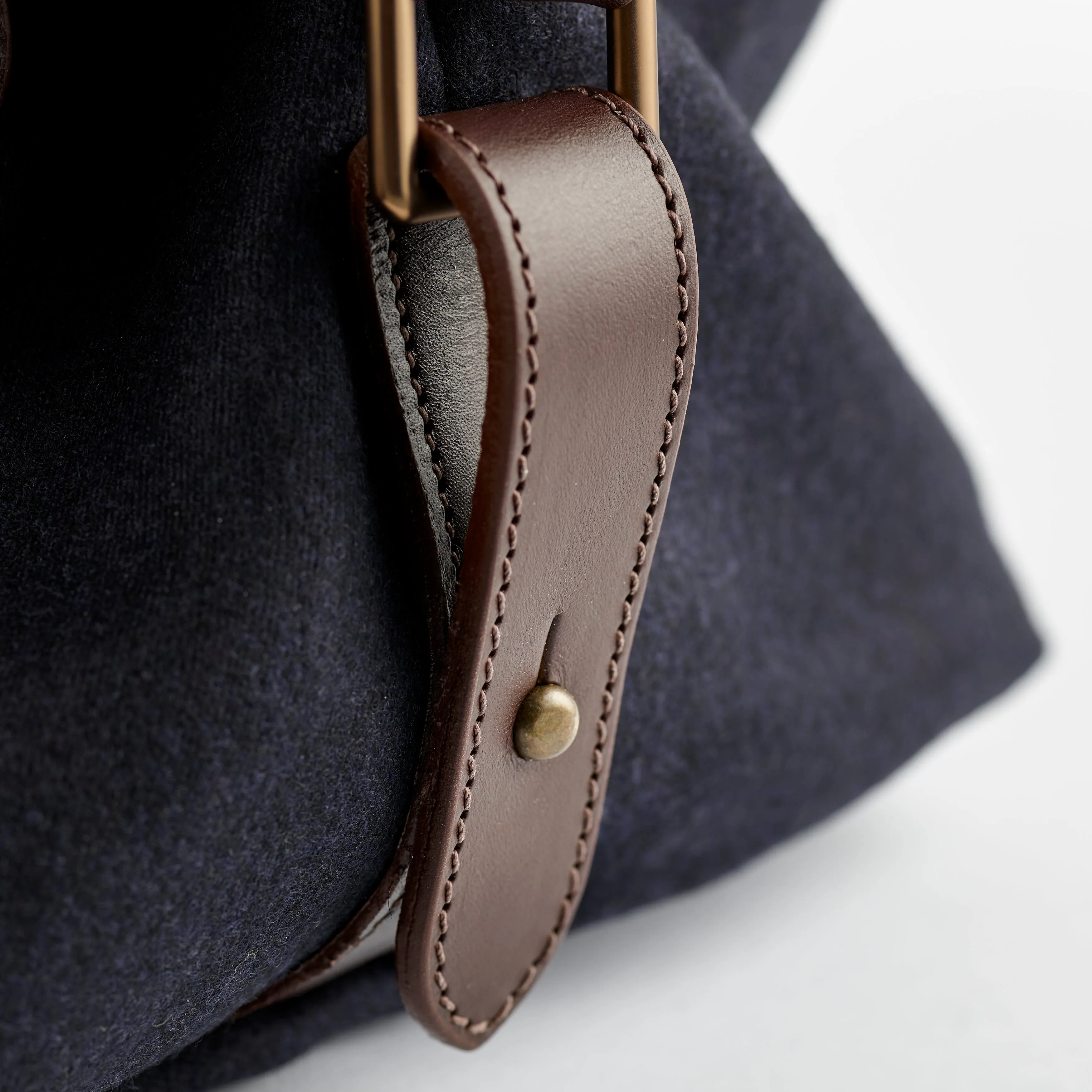 Fox Covert Cloth Navy Explorer Bag