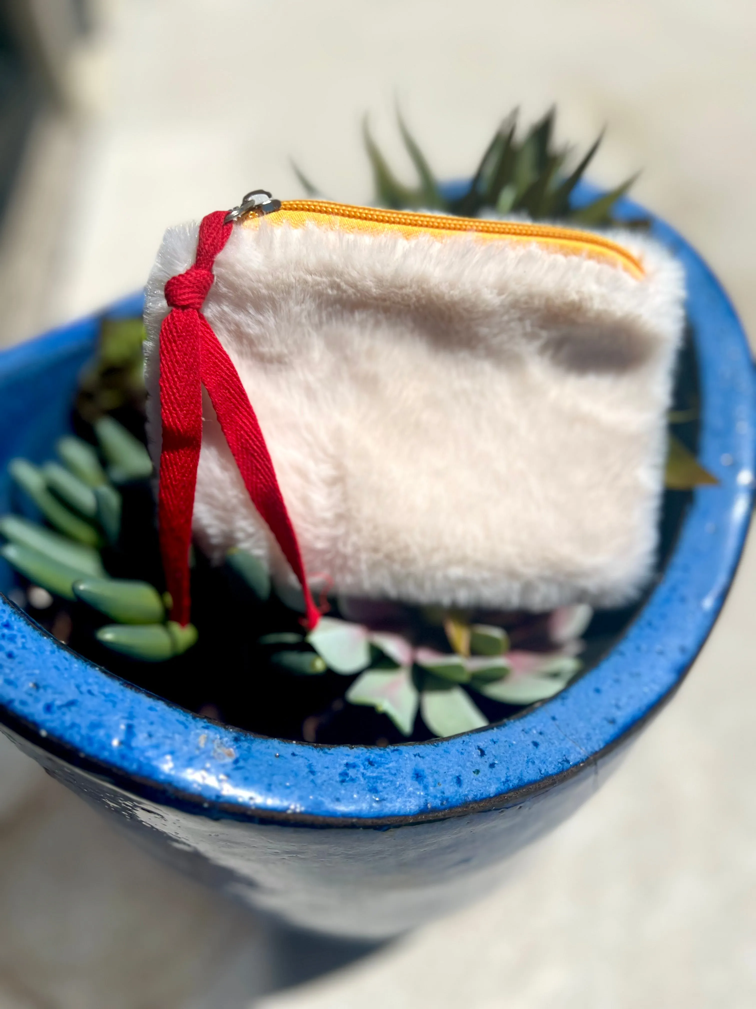 Fuzzy Coin Pouch