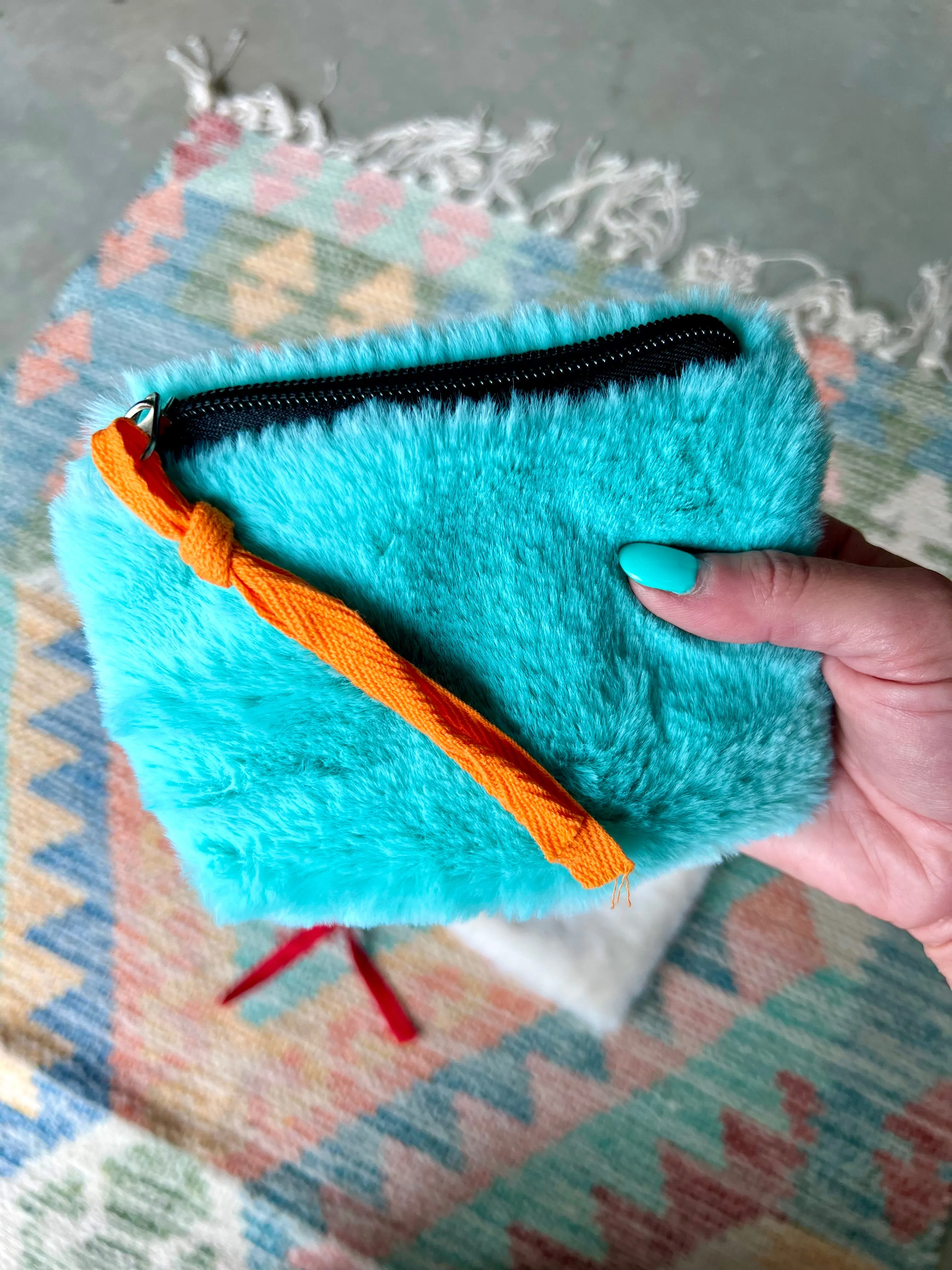 Fuzzy Coin Pouch