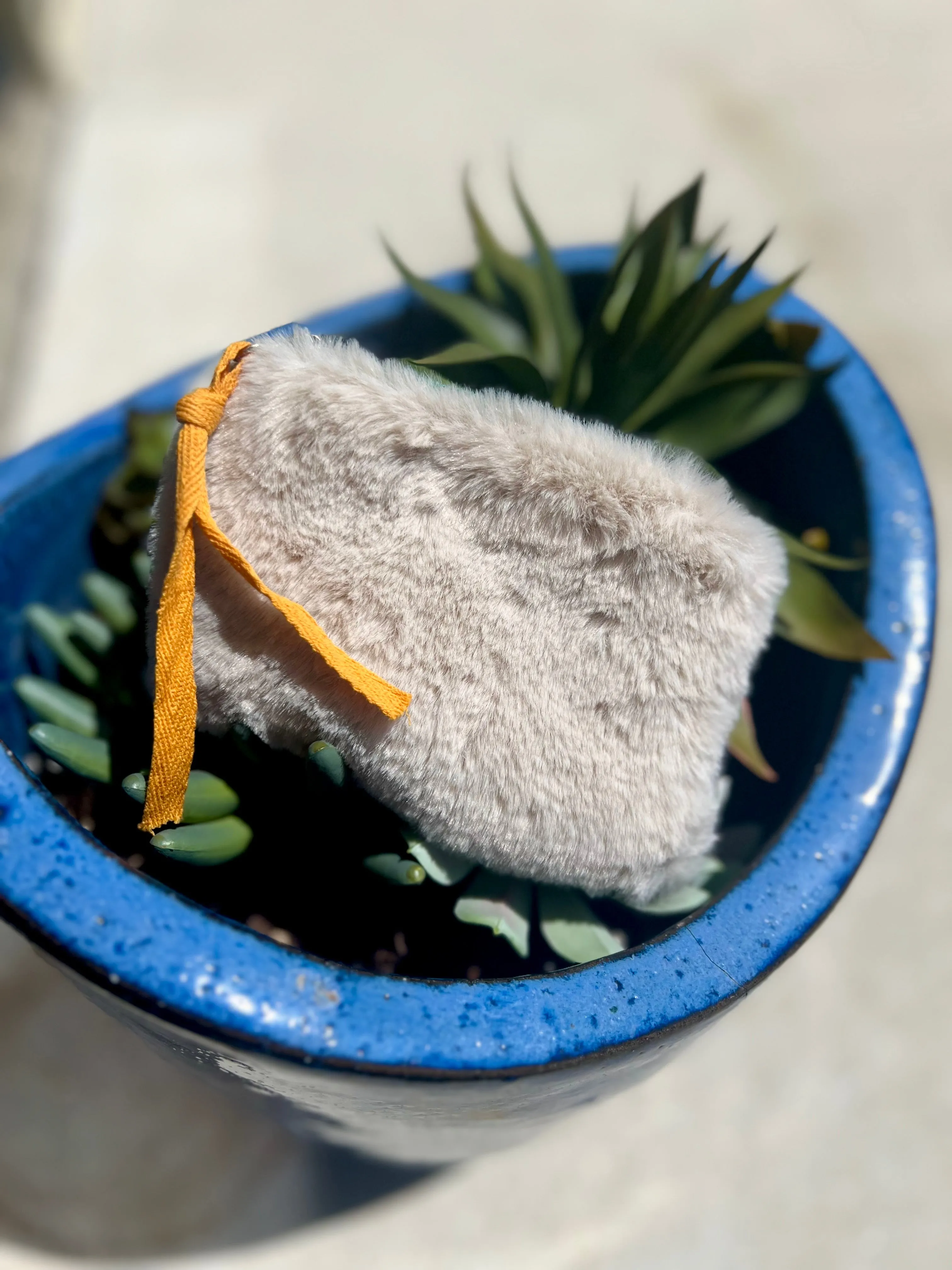 Fuzzy Coin Pouch