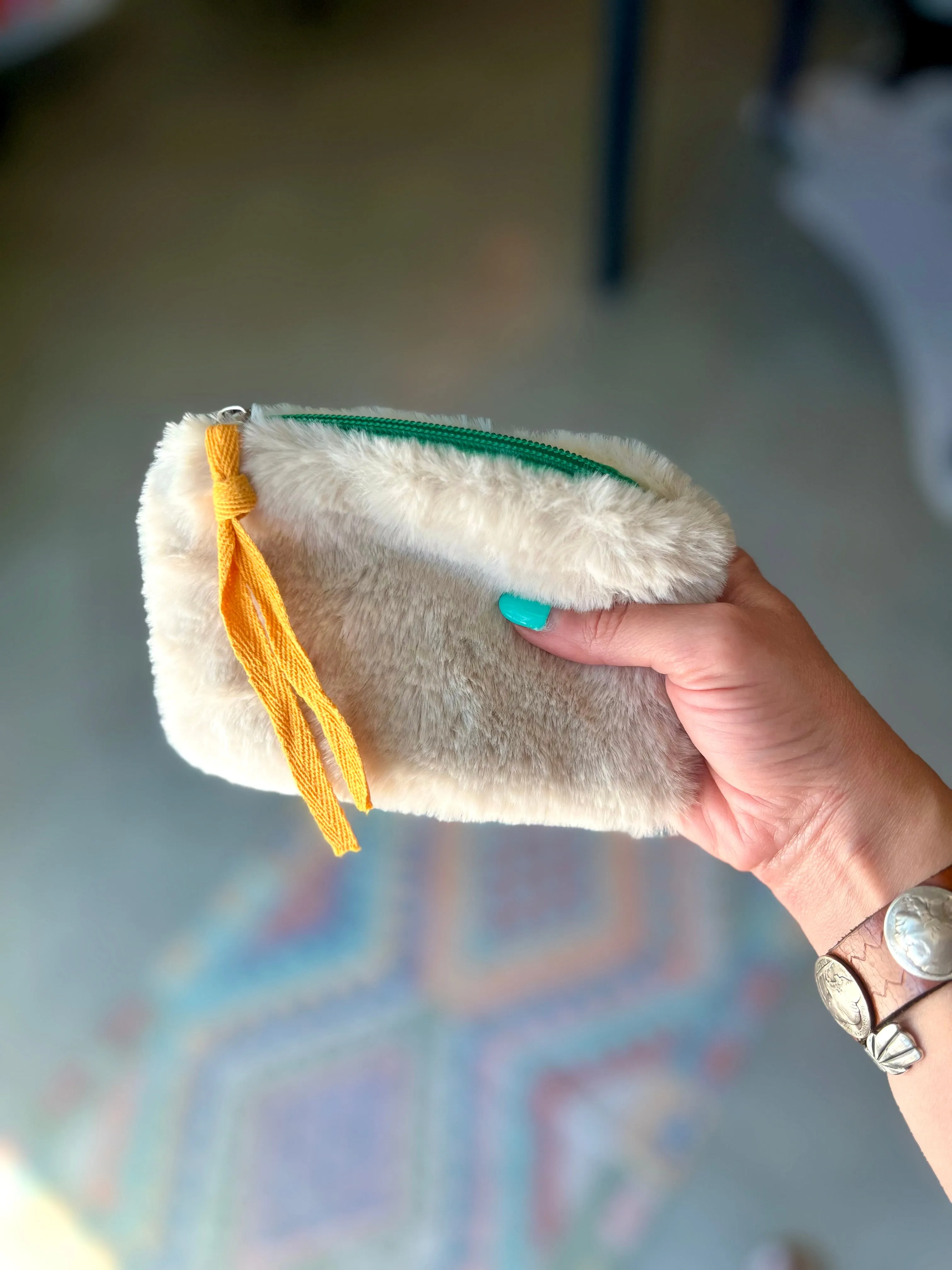 Fuzzy Coin Pouch