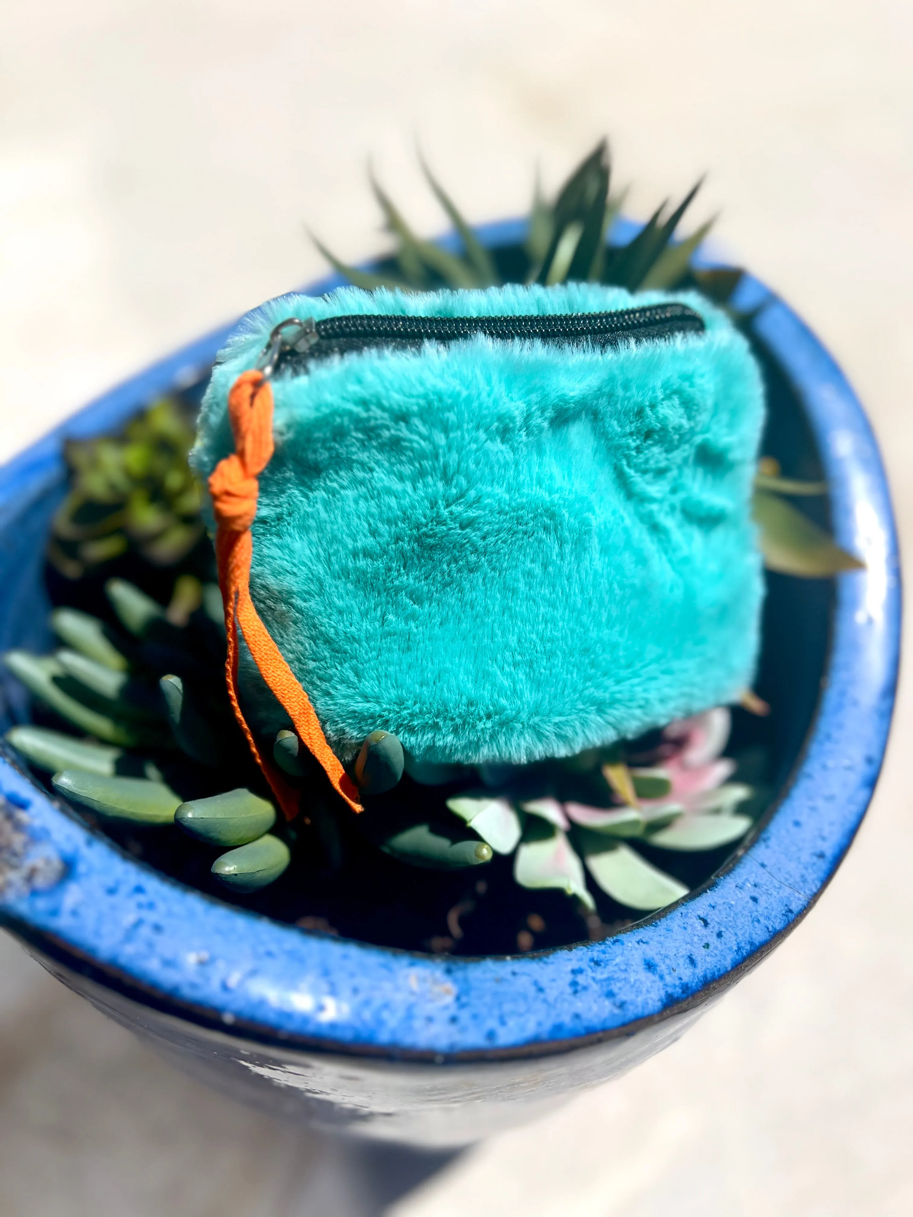 Fuzzy Coin Pouch