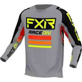 FXR Clutch Pro MX Jersey Grey/Black/Hi-Vis