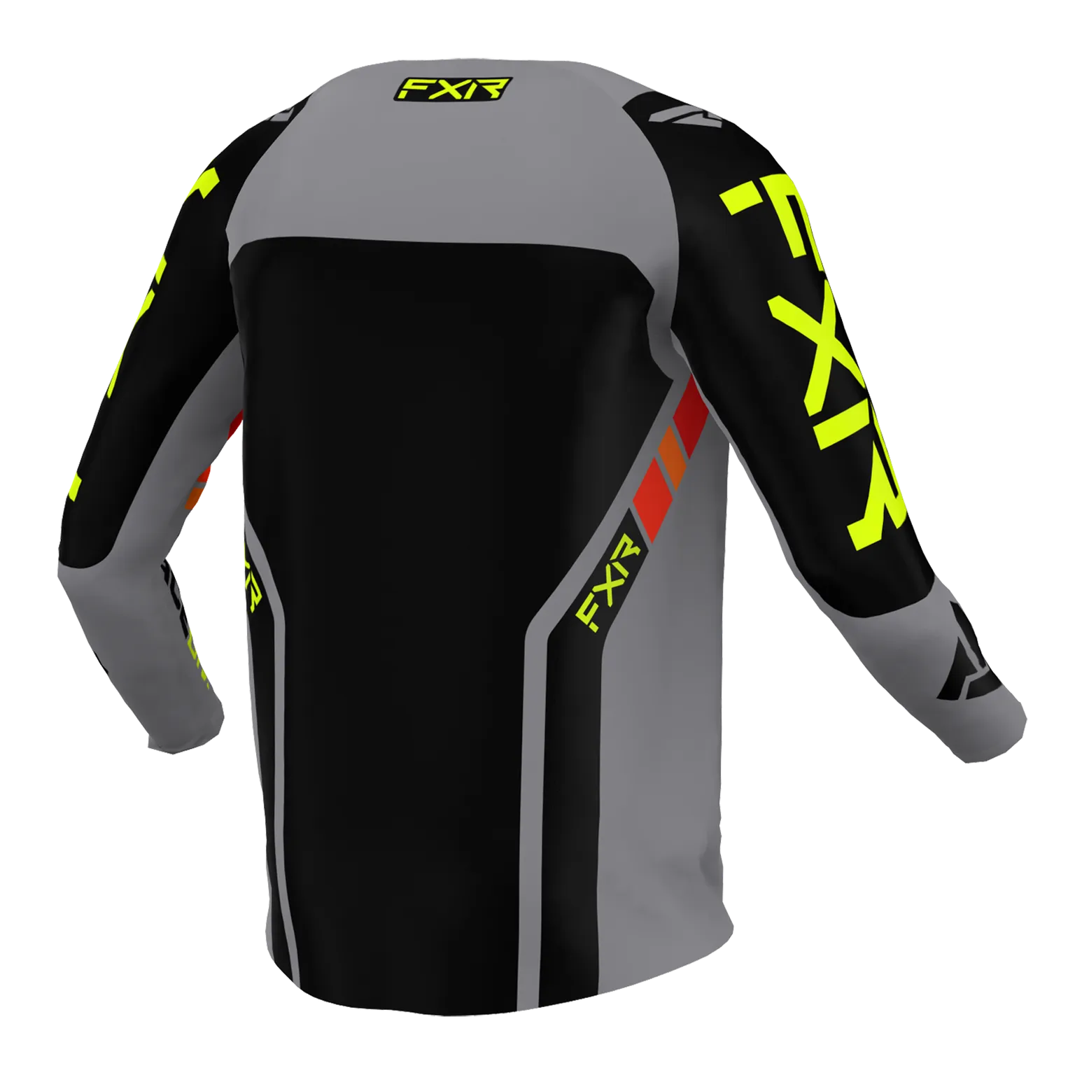 FXR Clutch Pro MX Jersey Grey/Black/Hi-Vis