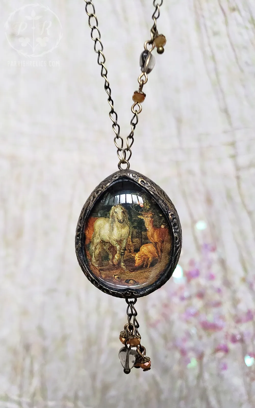 Garden of Eden Pictorial Shrine Amulet