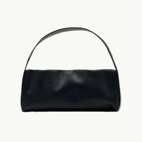 Harlow Slouch Baguette Bag - Black Nappa