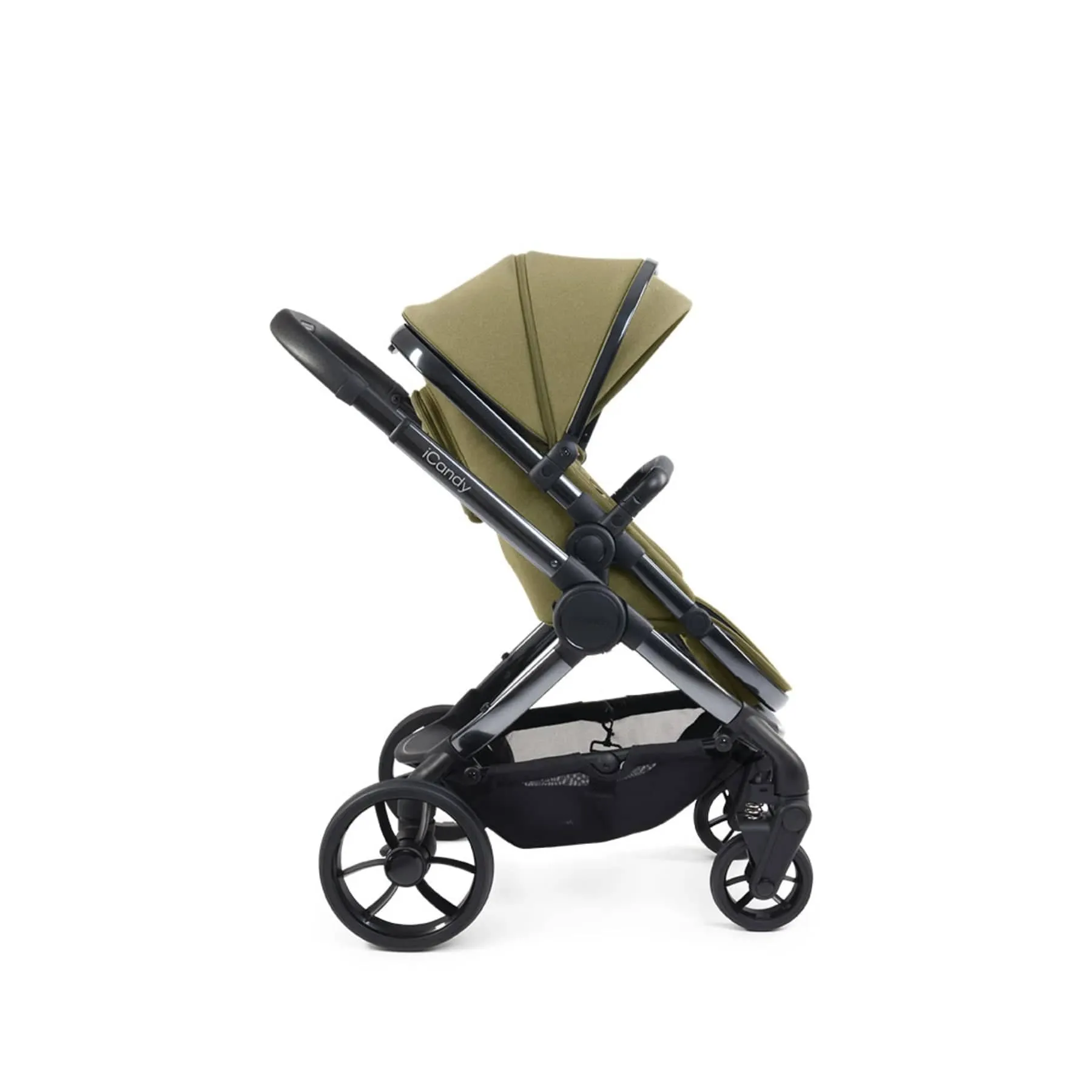 iCandy Peach 7 Cybex Cloud T Plus Complete Travel System Bundle - Olive