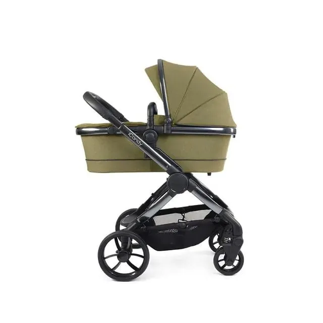 iCandy Peach 7 Cybex Cloud T Plus Complete Travel System Bundle - Olive