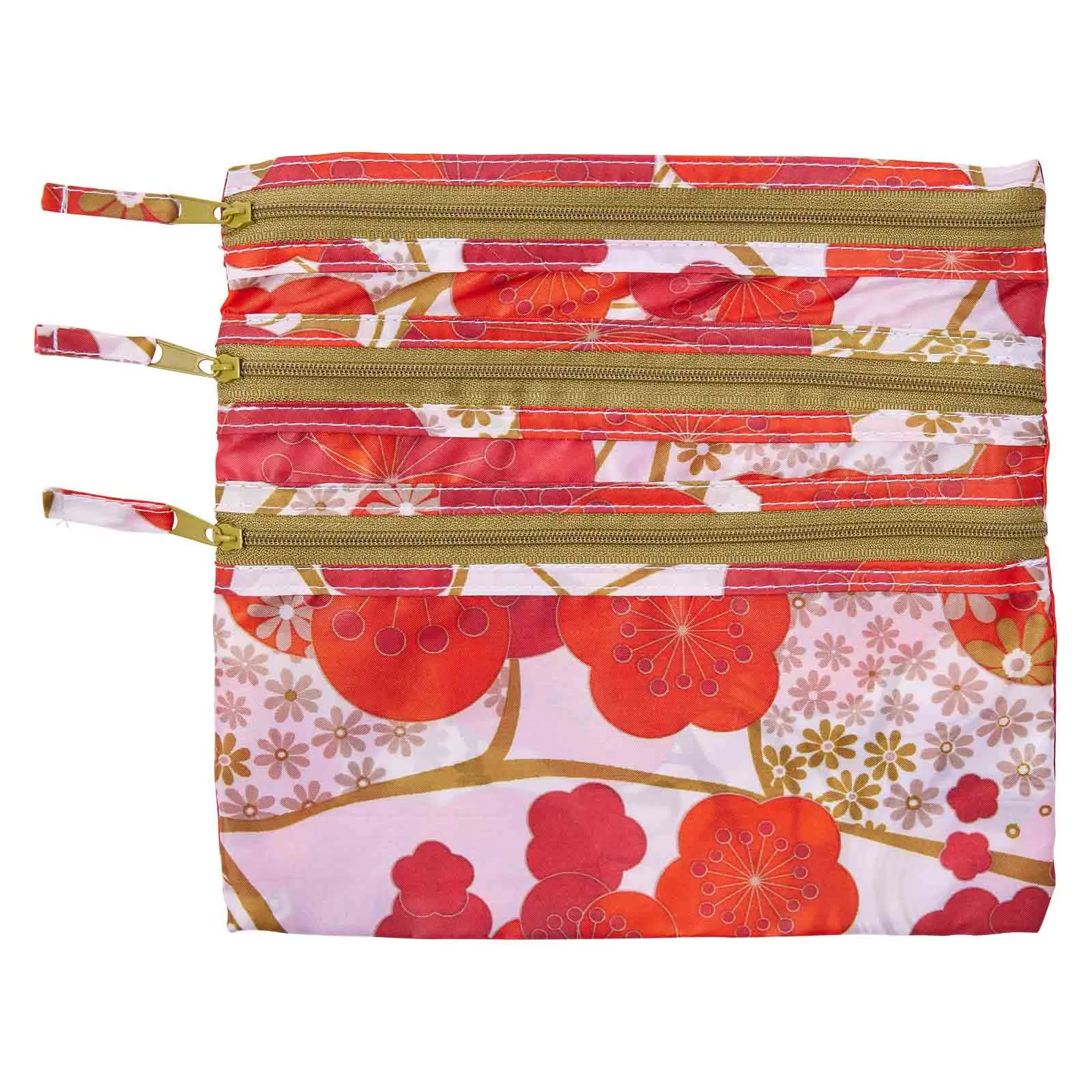 Kintsugi 3-Zip Pouch