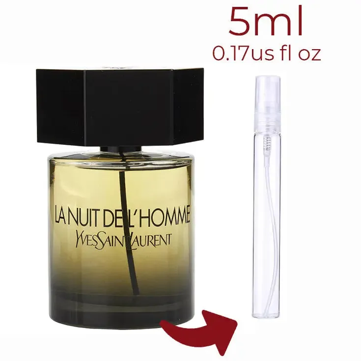 La Nuit de l'Homme Yves Saint Laurent for men Decant Fragrance Samples