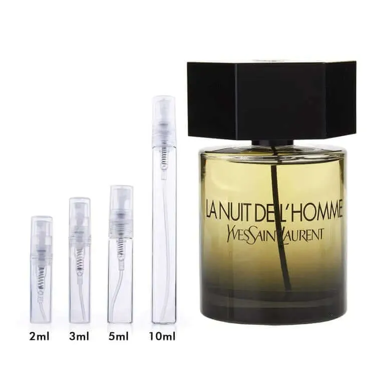 La Nuit de l'Homme Yves Saint Laurent for men Decant Fragrance Samples