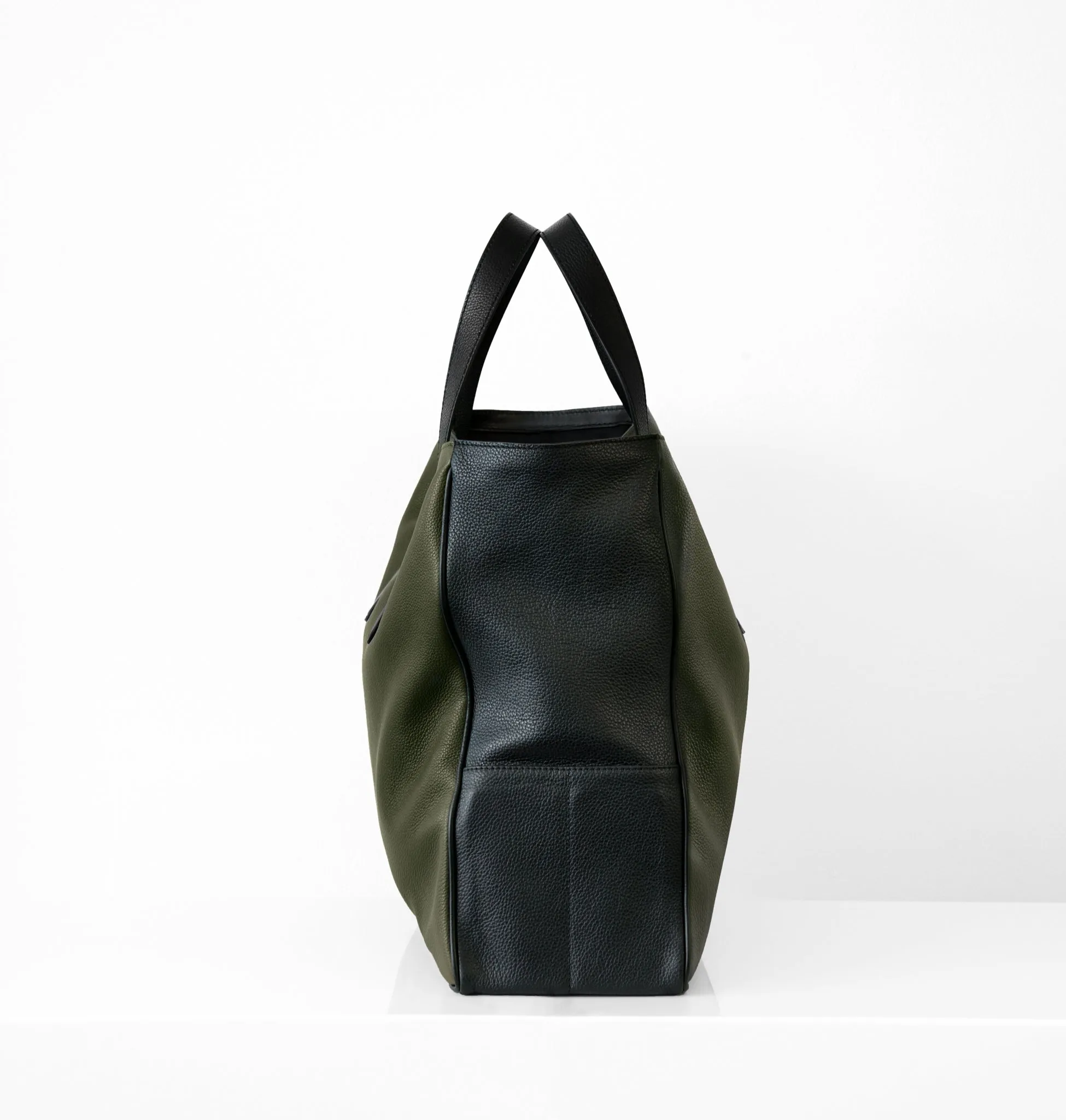 LEO SHOPPER BAG GREEN