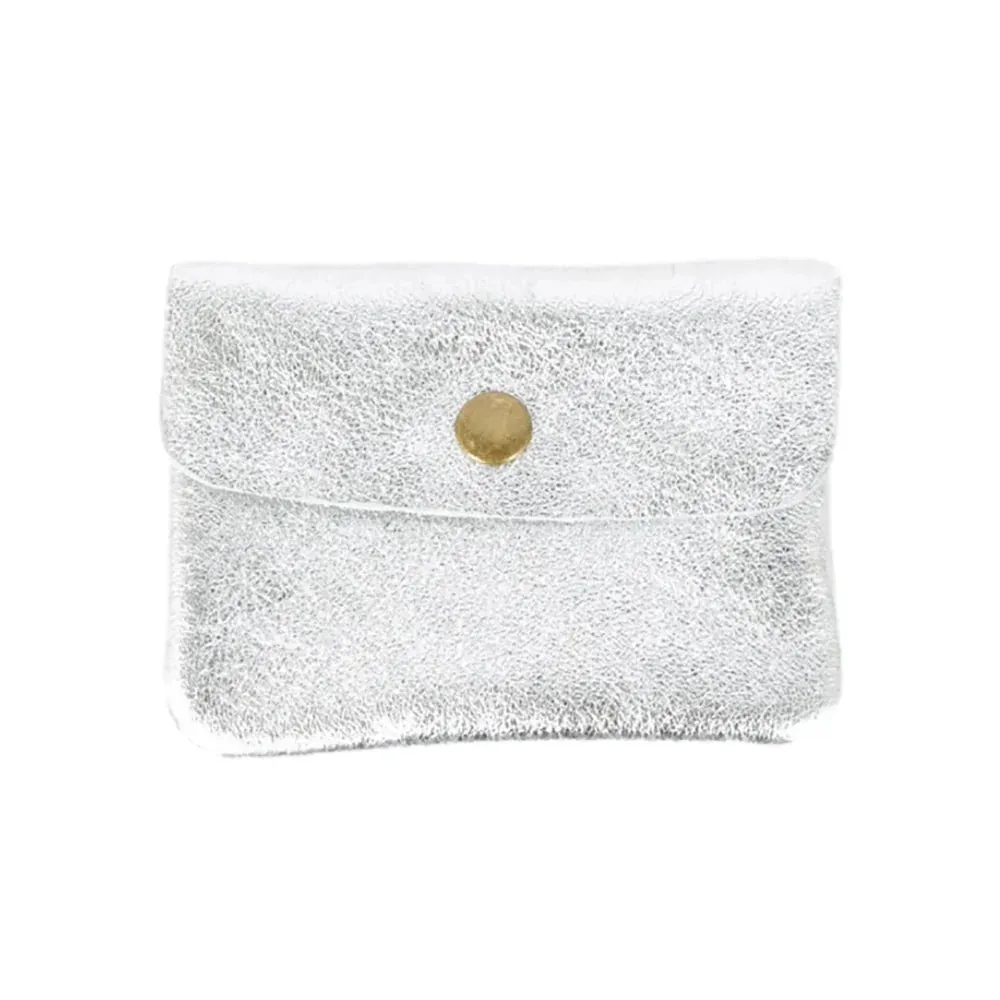 Maison Fanli | Coin Purse - Metallic Silver