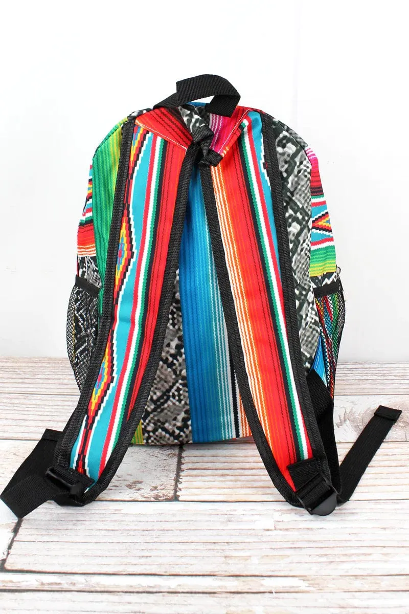 Medium Snake serape BACKPACK