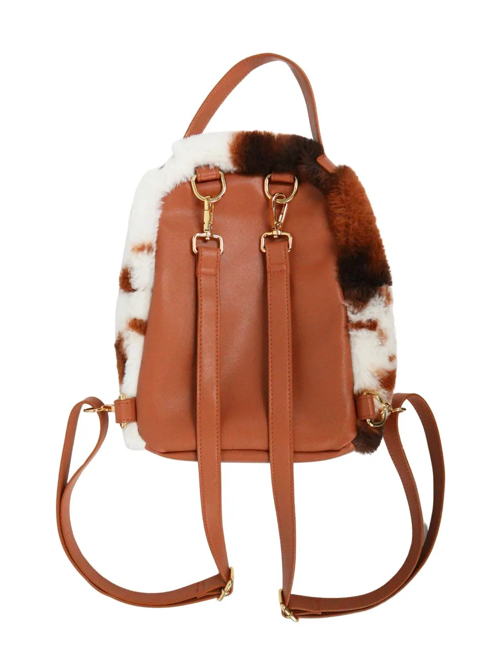 MINI BACKPACK - BROWN COW