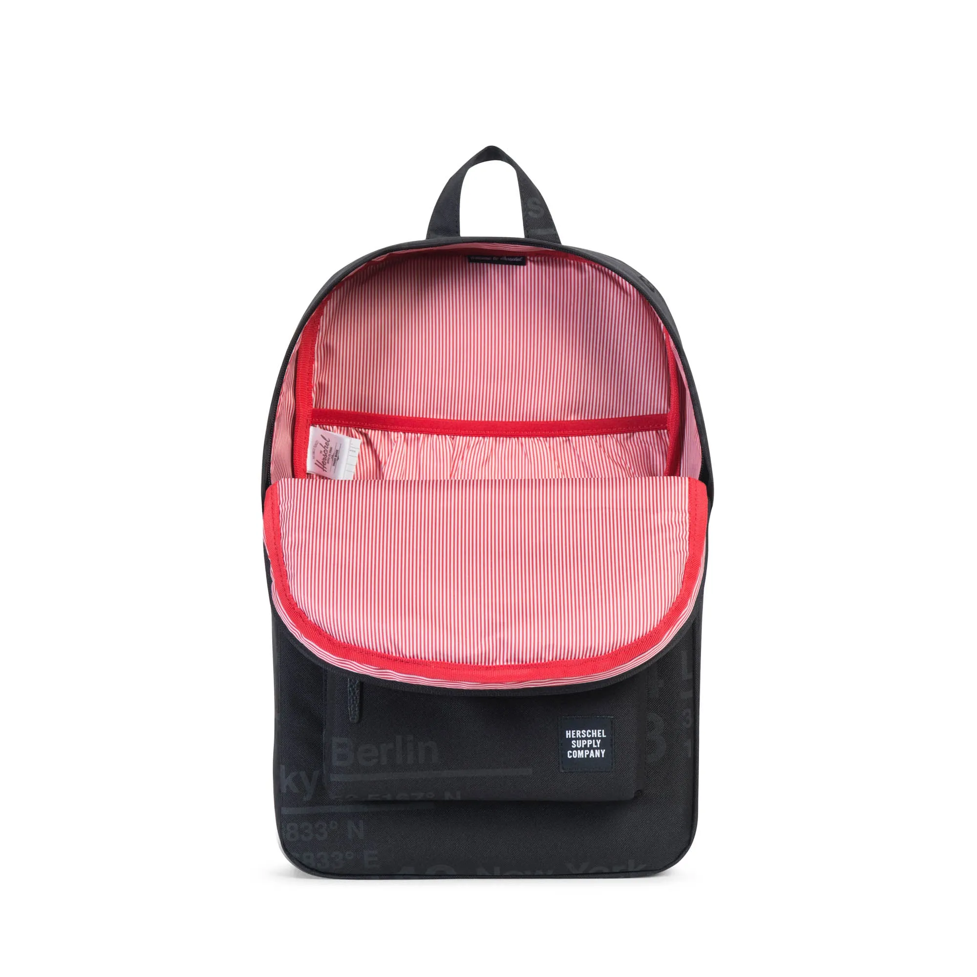 Mochila Herschel Heritage Mid-Volume Site/Black Rubber