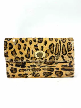 Myra Bag Tan/Black Animal Print Leather NEW Purses Crossbody Purse