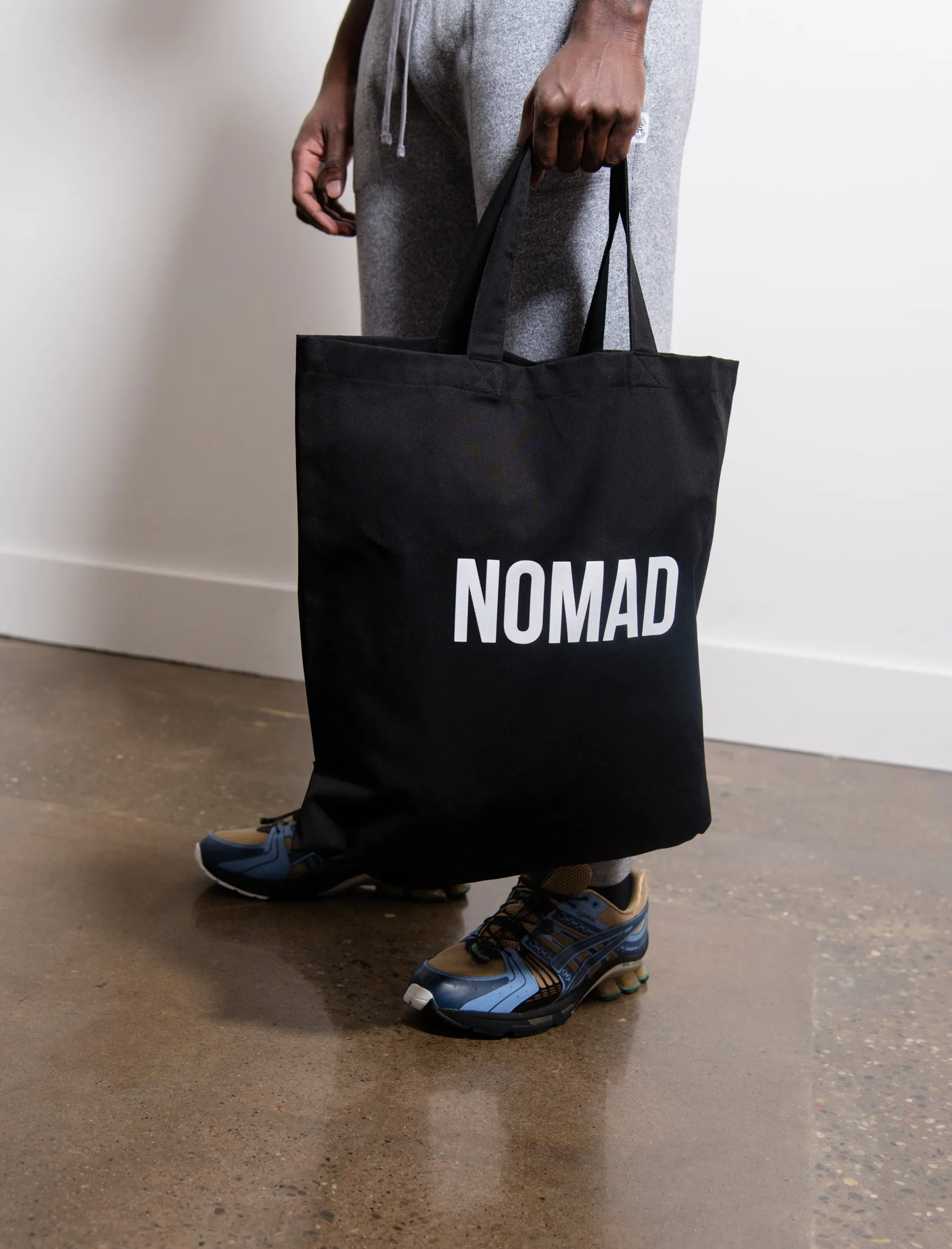 Nomad Tote Bag Black/White