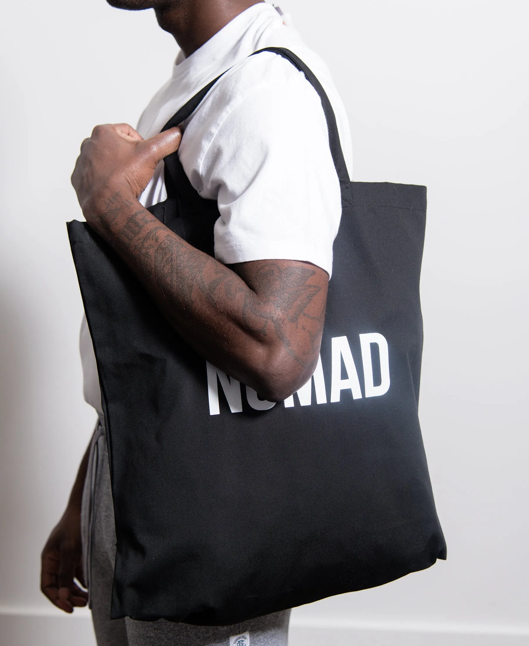 Nomad Tote Bag Black/White