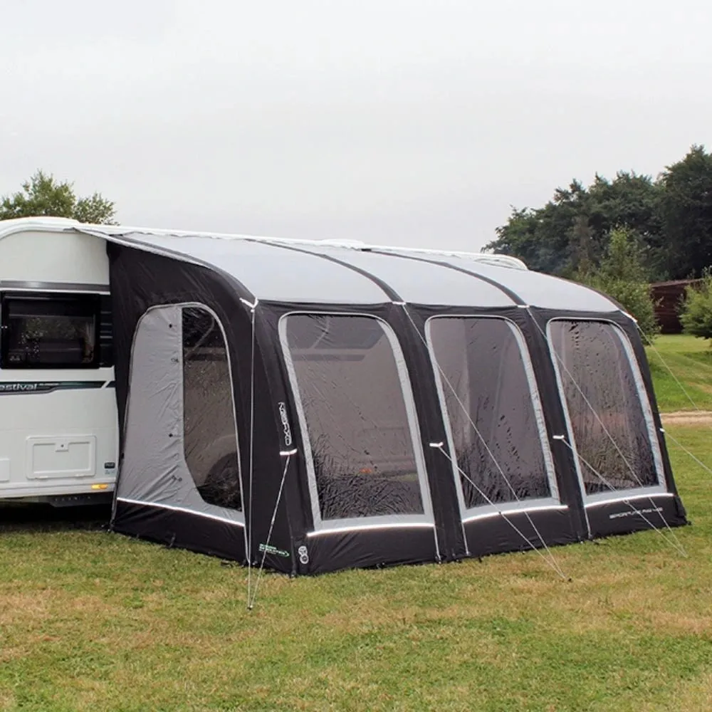 Outdoor Revolution Sportlite Air 400 Inflatable Caravan Awning ORCA1010   Free Carpet (2024)