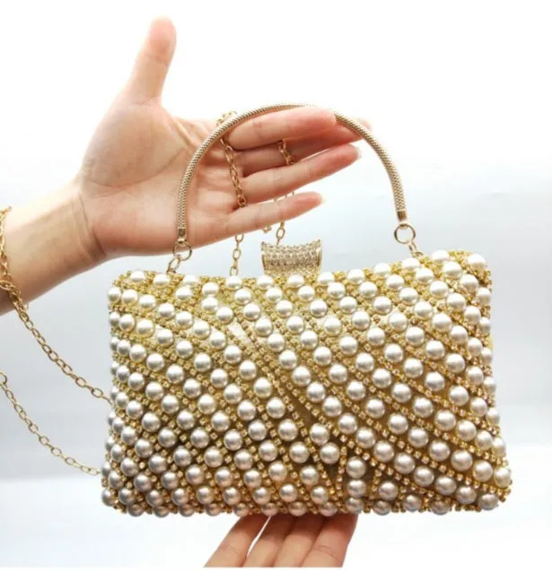 Pearl Clutch Bags