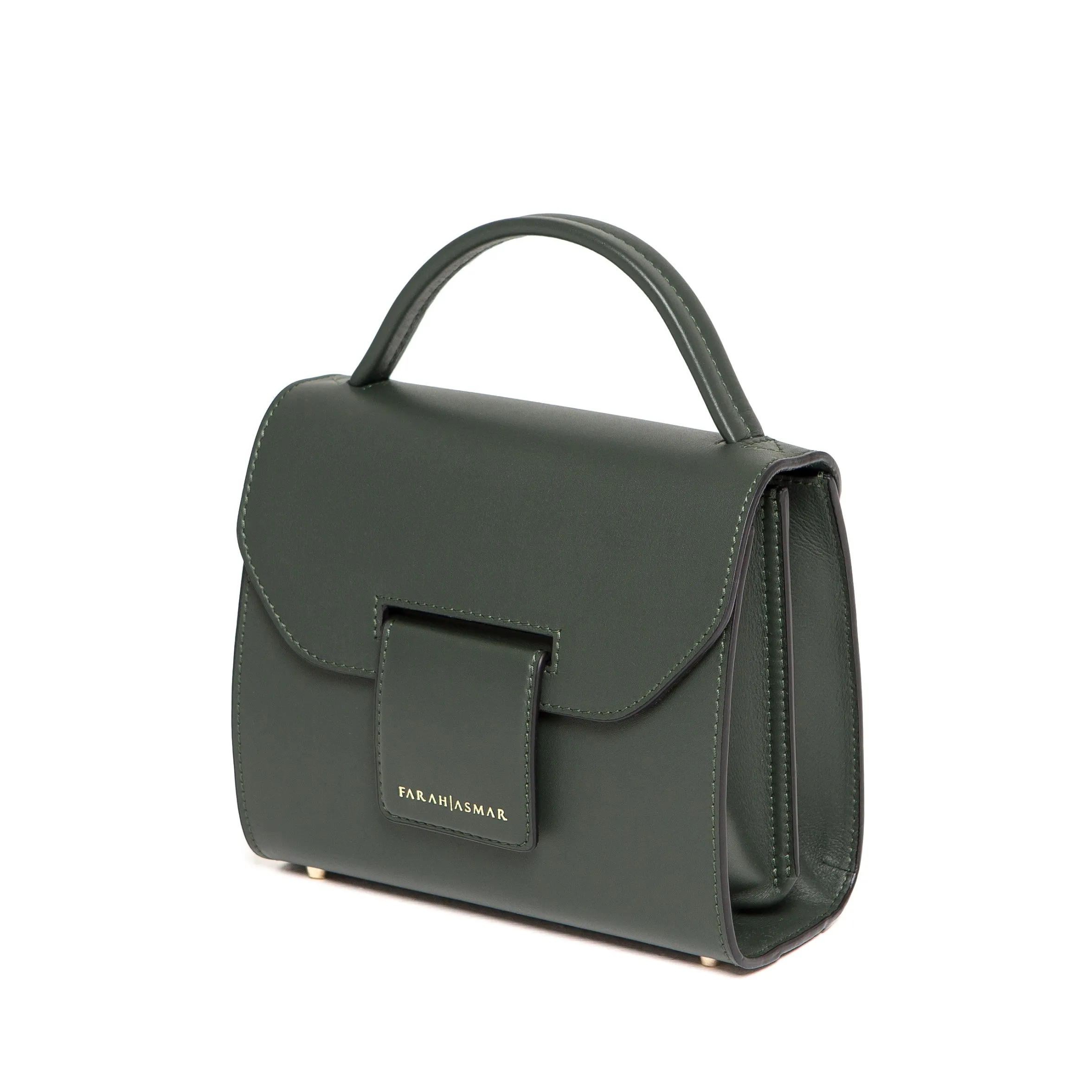 Petrolium Green Mini Steffany Tote